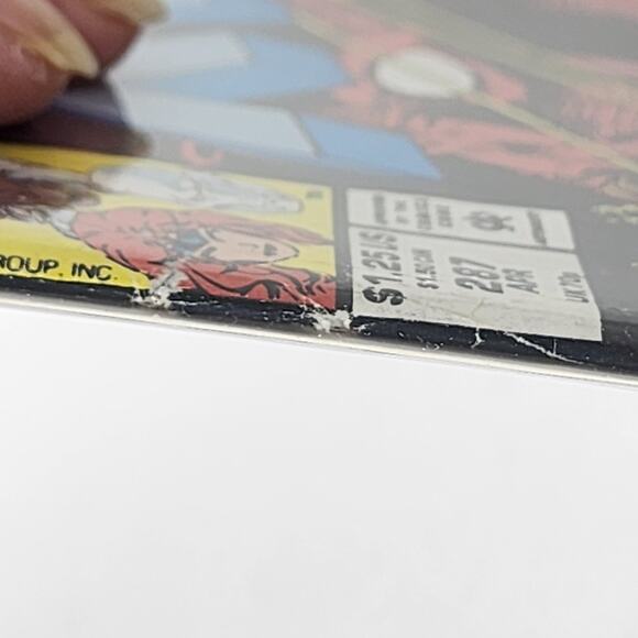 VTG 1992 Marvel #287 The Uncanny X-Men And Two Must Fall Comic Book - Picture 12 of 12